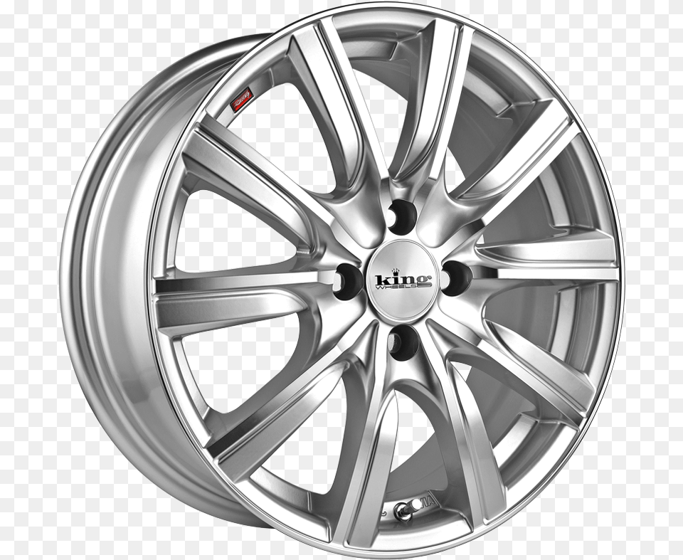 King Wheels Motion Silver Machined Tyre Zone Capalaba Mercedes Wheels 18 Inch, Alloy Wheel, Car, Car Wheel, Machine Free Png