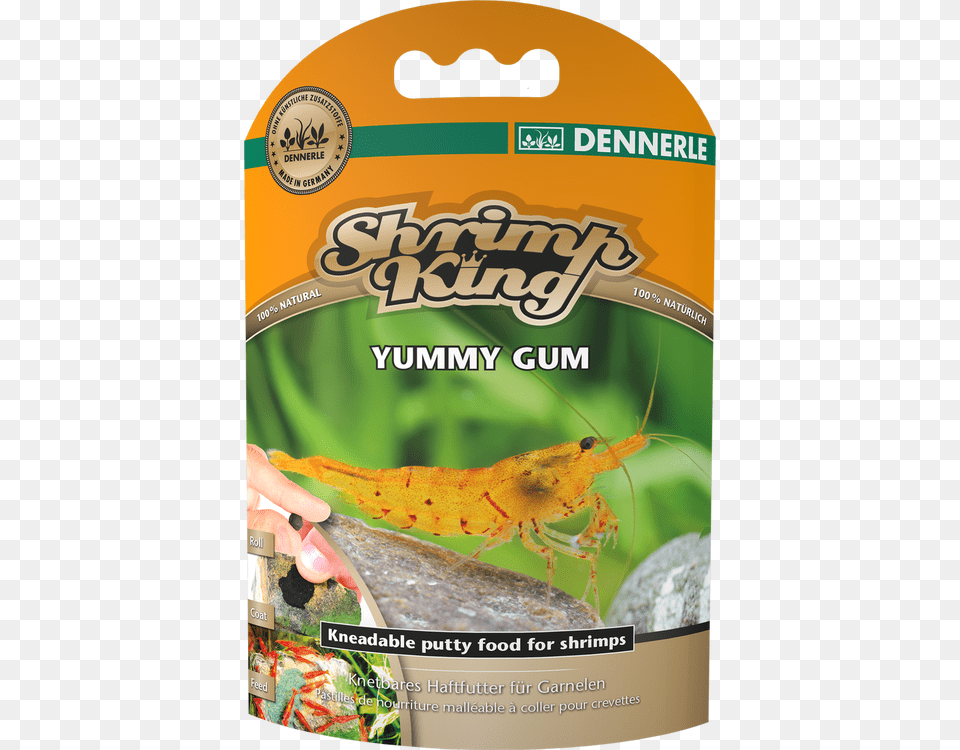 King Yummy Gum Aquarium Dennerle Shrimp King, Animal, Food, Invertebrate, Sea Life Png Image