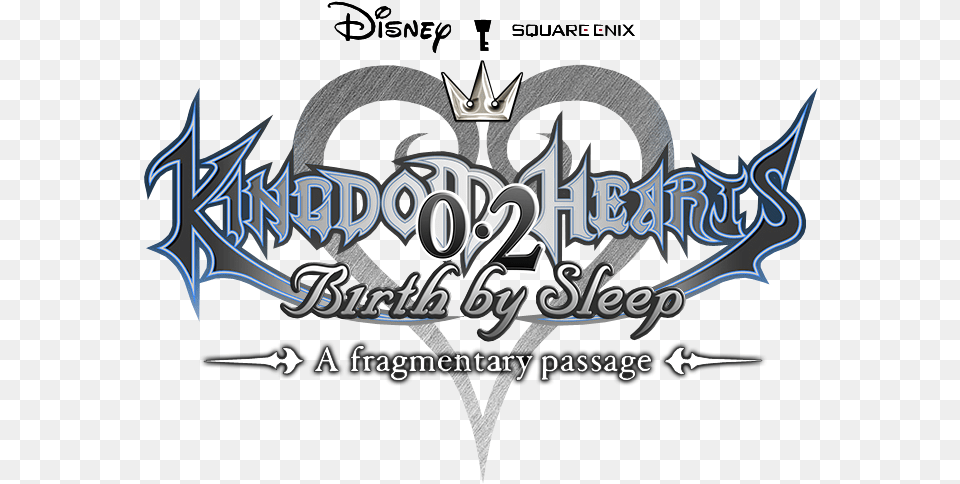 Kingdom Hearts 0 Kingdom Hearts Birth By Sleep A Fragmentary Passage, Logo, Emblem, Symbol Free Png Download