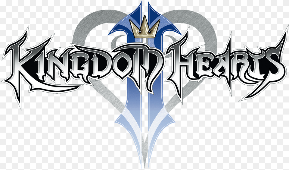 Kingdom Hearts 1 Kingdom Hearts 2 Soundtrack, Logo, Weapon, Cross, Emblem Png