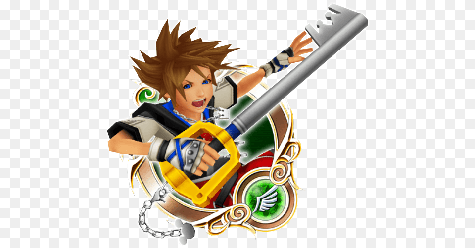 Kingdom Hearts 2 5 Limit Form V Video Games Thread, Book, Comics, Publication, Sword Free Png Download