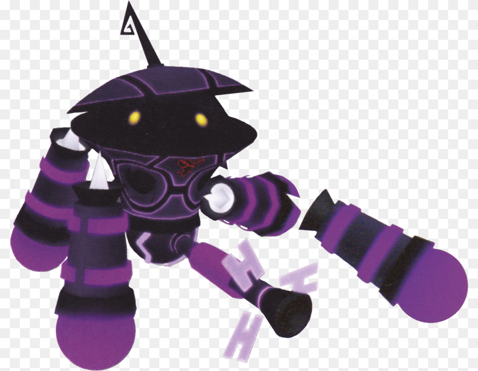 Kingdom Hearts 2 Devastator, Purple, Robot, Toy Free Png Download