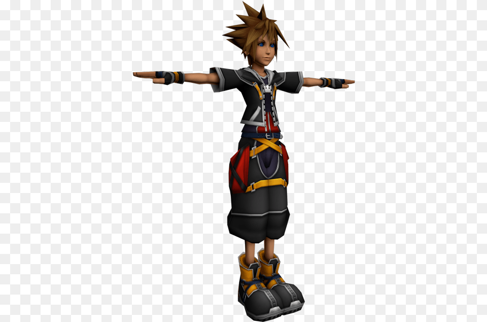 Kingdom Hearts 2 Final Mix Kh2 Models, Person, Clothing, Costume, Face Free Png Download