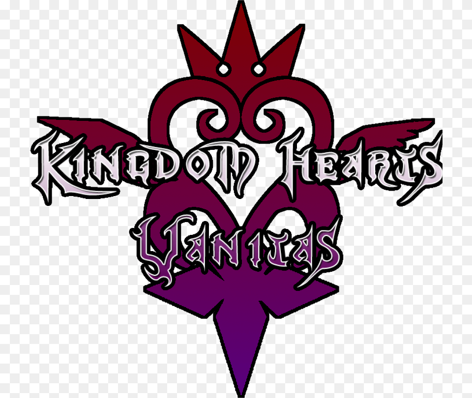 Kingdom Hearts 2 Vanitas Mod Steamgriddb Emblem, Person, Symbol, Logo, Face Png Image