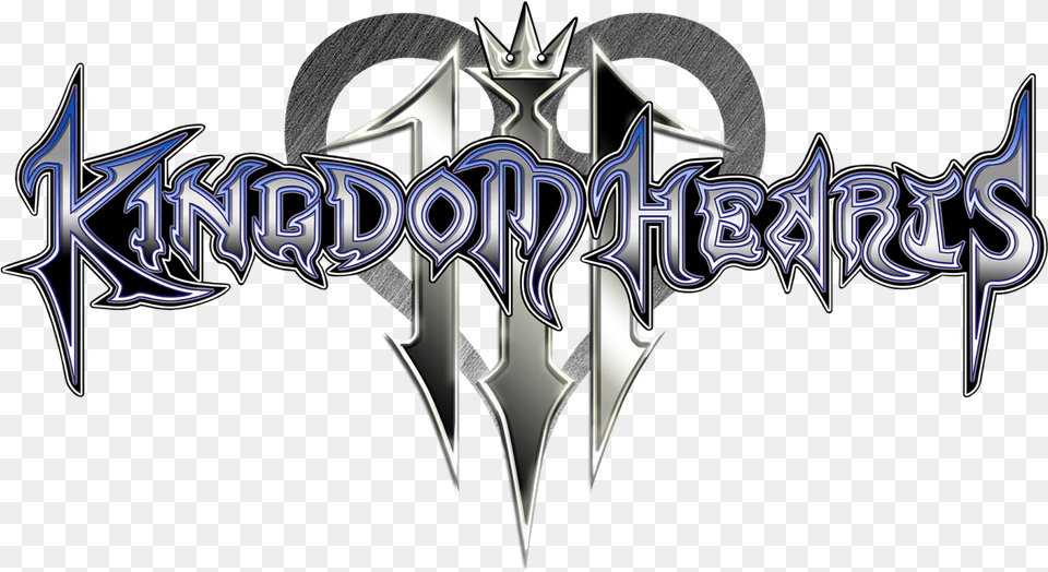 Kingdom Hearts 3 Remind Logo, Weapon, Cross, Symbol Png Image