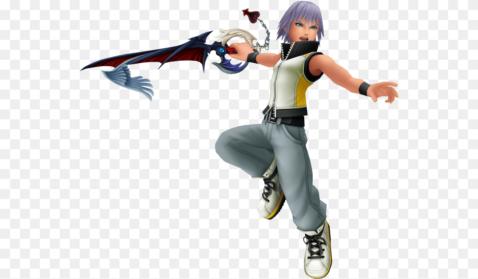 Kingdom Hearts 3d Riku, Book, Comics, Person, Publication Png Image