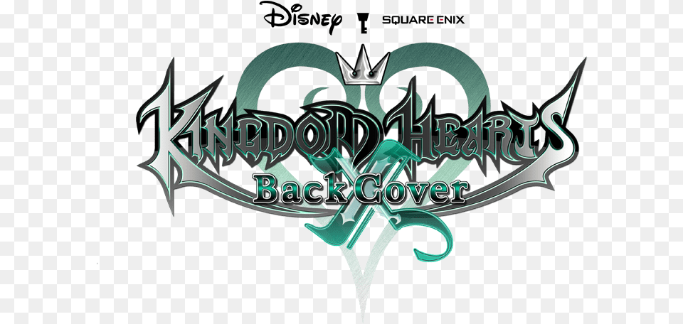 Kingdom Hearts Back Cover Kingdom Hearts X Back Cover, Logo, Weapon, Accessories Png