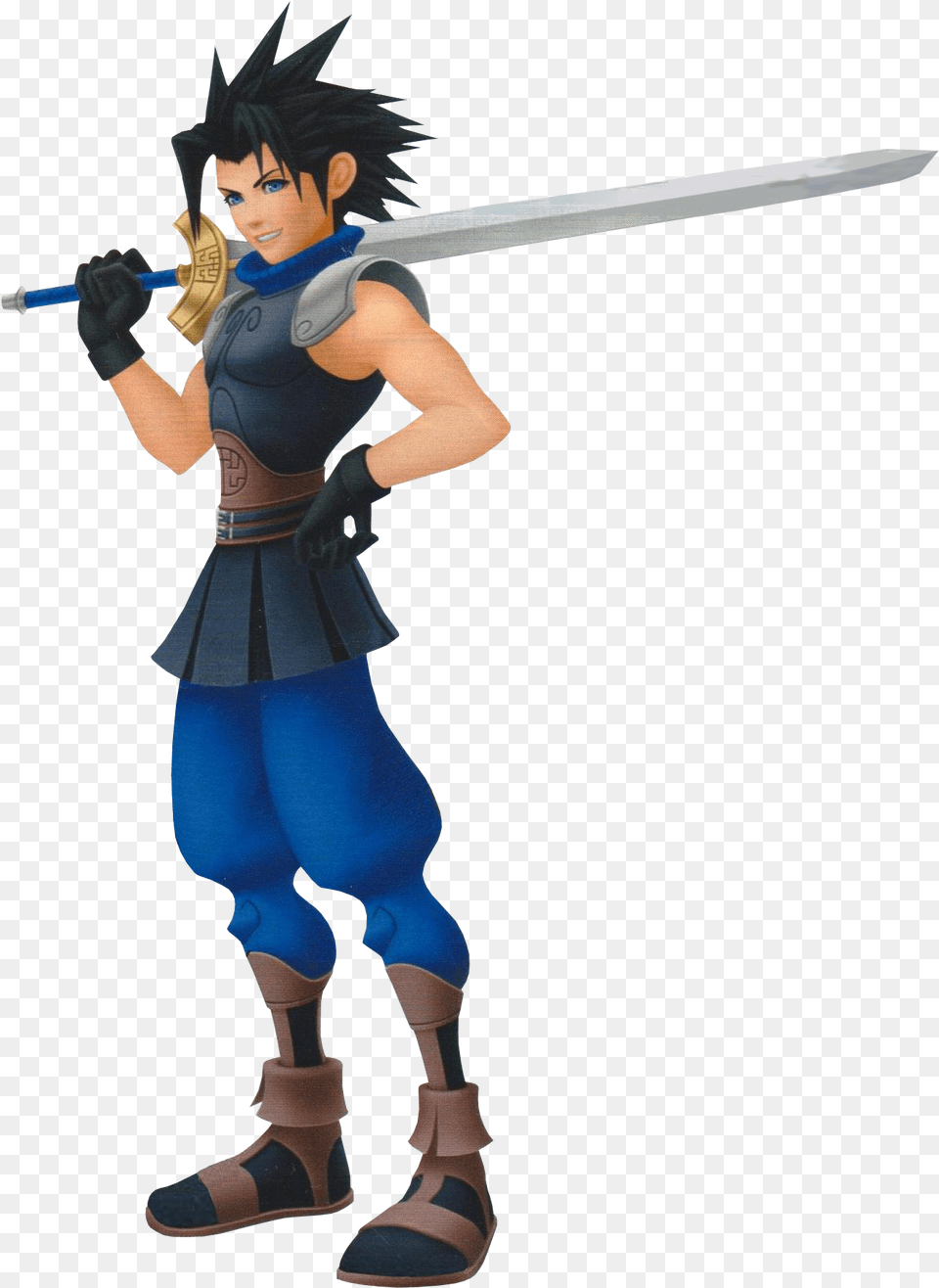 Kingdom Hearts Birth By Sleep, Weapon, Sword, Adult, Person Free Transparent Png