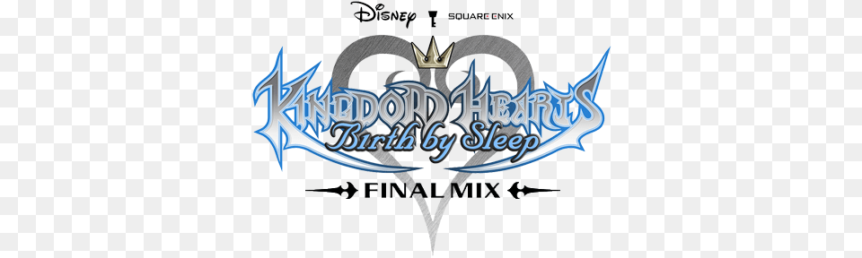 Kingdom Hearts Birth Kingdom Hearts Birth By Sleep Logo, Weapon Free Png Download