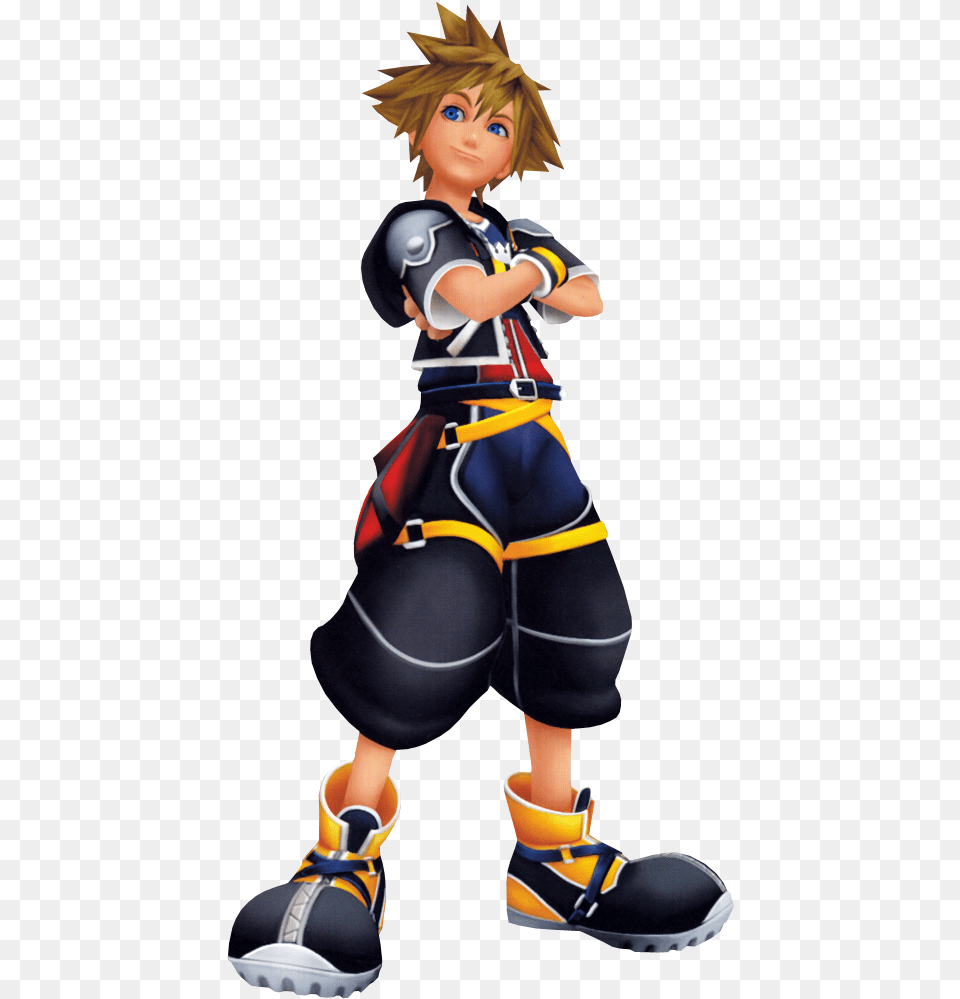 Kingdom Hearts Clipart Sora Sora Kingdom Hearts 2, Book, Comics, Publication, Baby Free Png