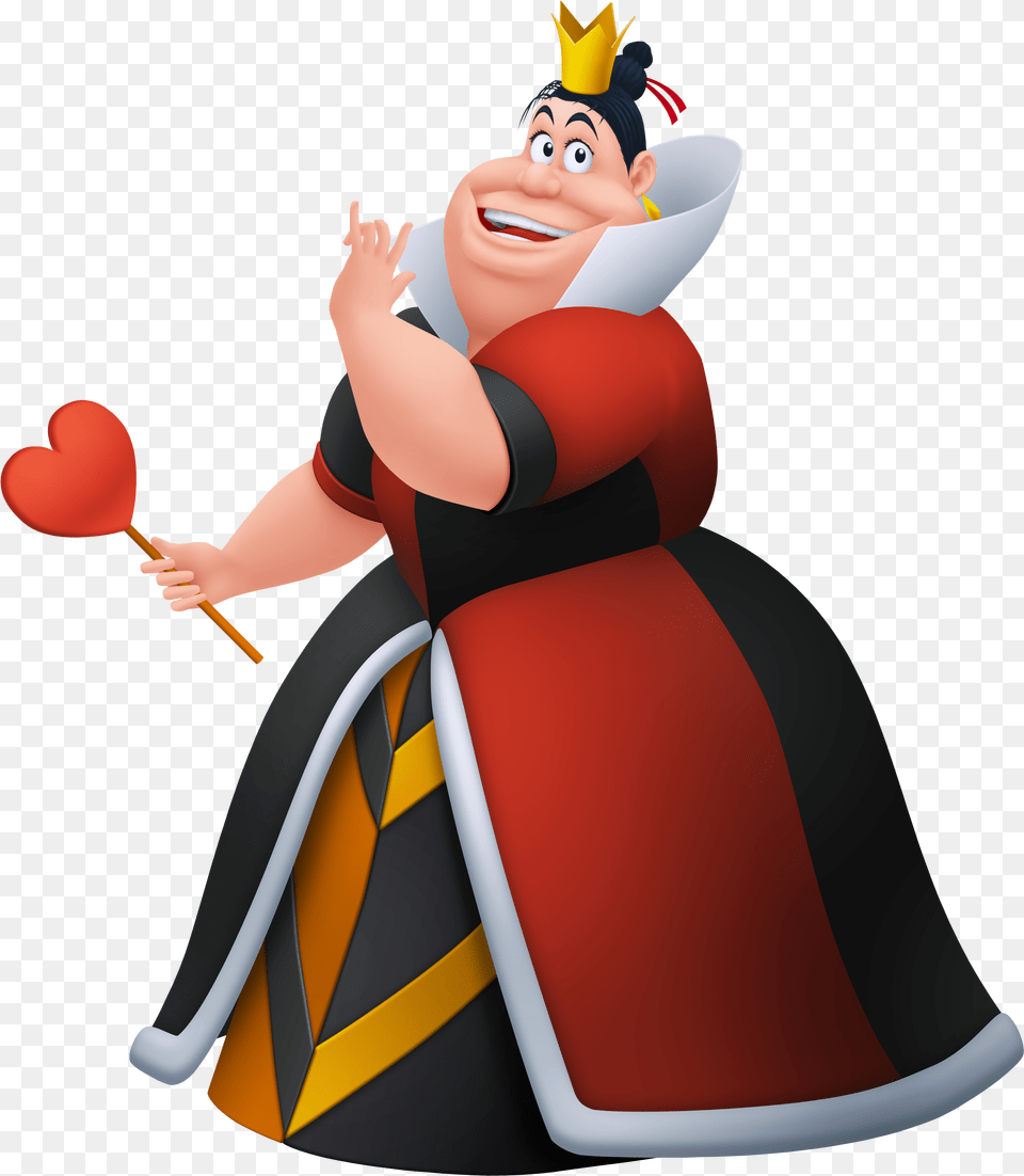 Kingdom Hearts Coded 3d Dream Drop Distance Queen Of Hearts From Alice In Wonderland, Adult, Female, Person, Woman Free Png