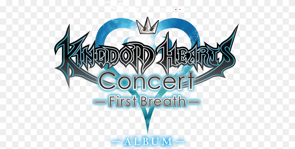 Kingdom Hearts Concert First Breath Album Square Enix, Advertisement, Poster, Logo Png Image