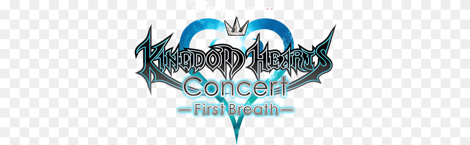 Kingdom Hearts Concert First Breath Logo, Advertisement, Symbol Png