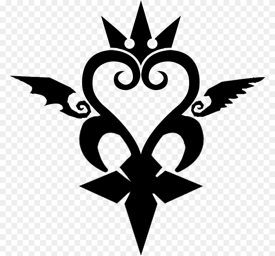 Kingdom Hearts Crown Kingdomhearts Transparent Kingdom Hearts Heart, Symbol, Emblem, Art Png Image