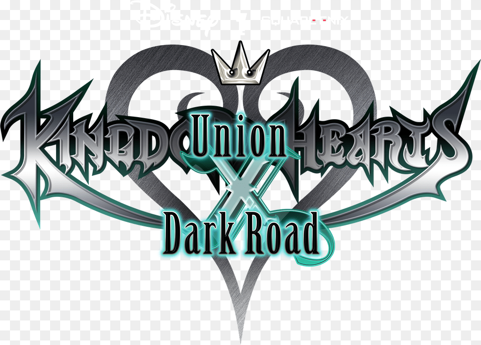Kingdom Hearts Dark Road Details Kingdom Hearts Dark Road Logo, Weapon Png Image