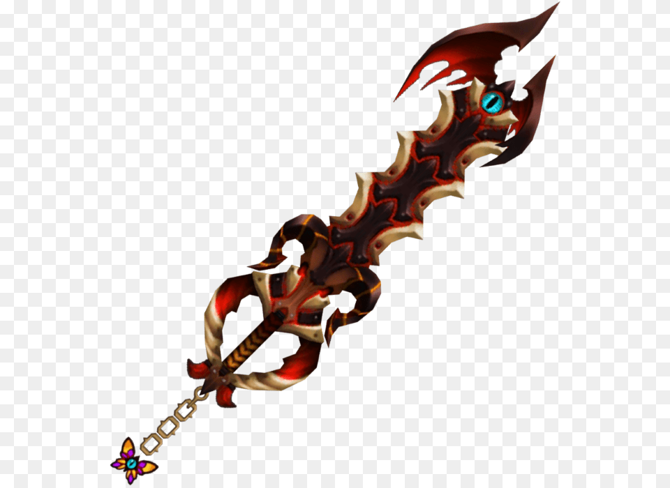 Kingdom Hearts End Of Pain Keyblade, Sword, Weapon, Blade, Dagger Free Png