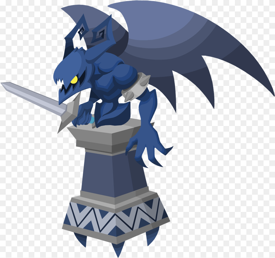 Kingdom Hearts Gargoyle Knight Kingdom Hearts Gargoyles, Art, Accessories, Person Free Png Download