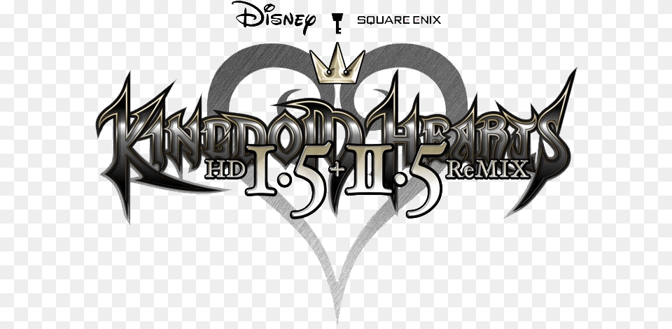 Kingdom Hearts Hd 1 Kingdom Hearts Hd Remix Logo, Blade, Dagger, Knife, Weapon Png Image