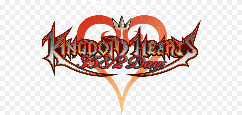 Kingdom Hearts Hd 1 Logo Kingdom Hearts 358 2 Days Logo, Dynamite, Weapon, Symbol, Emblem Free Transparent Png