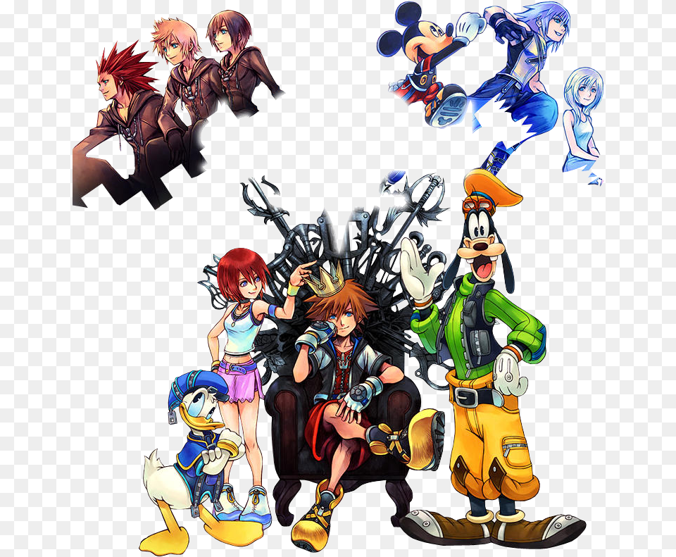 Kingdom Hearts Hd 15 Remix Limited Edition, Book, Publication, Comics, Adult Free Png