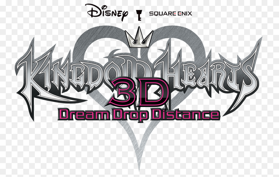 Kingdom Hearts Hd 2 Kingdom Hearts Hd Dream Drop Distance, Logo, Weapon Free Png