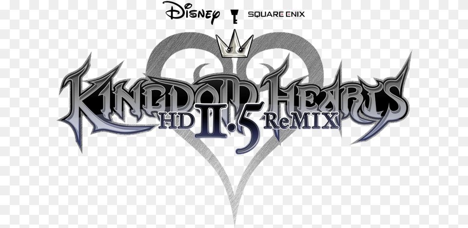 Kingdom Hearts Hd 2 Kingdom Hearts Hd Remix Logo, Weapon, Cross, Symbol Free Png