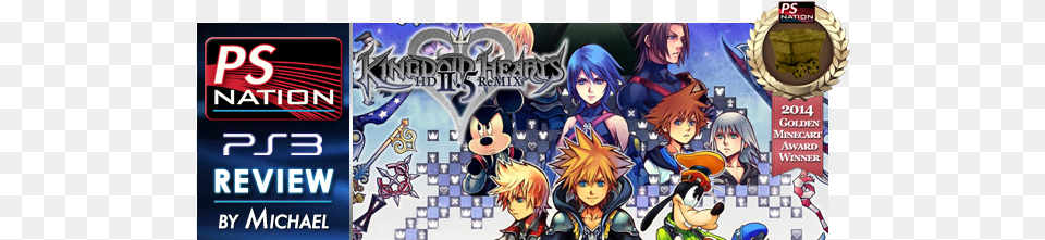 Kingdom Hearts Hd 2 Kingdom Hearts Remix W, Publication, Book, Comics, Adult Png