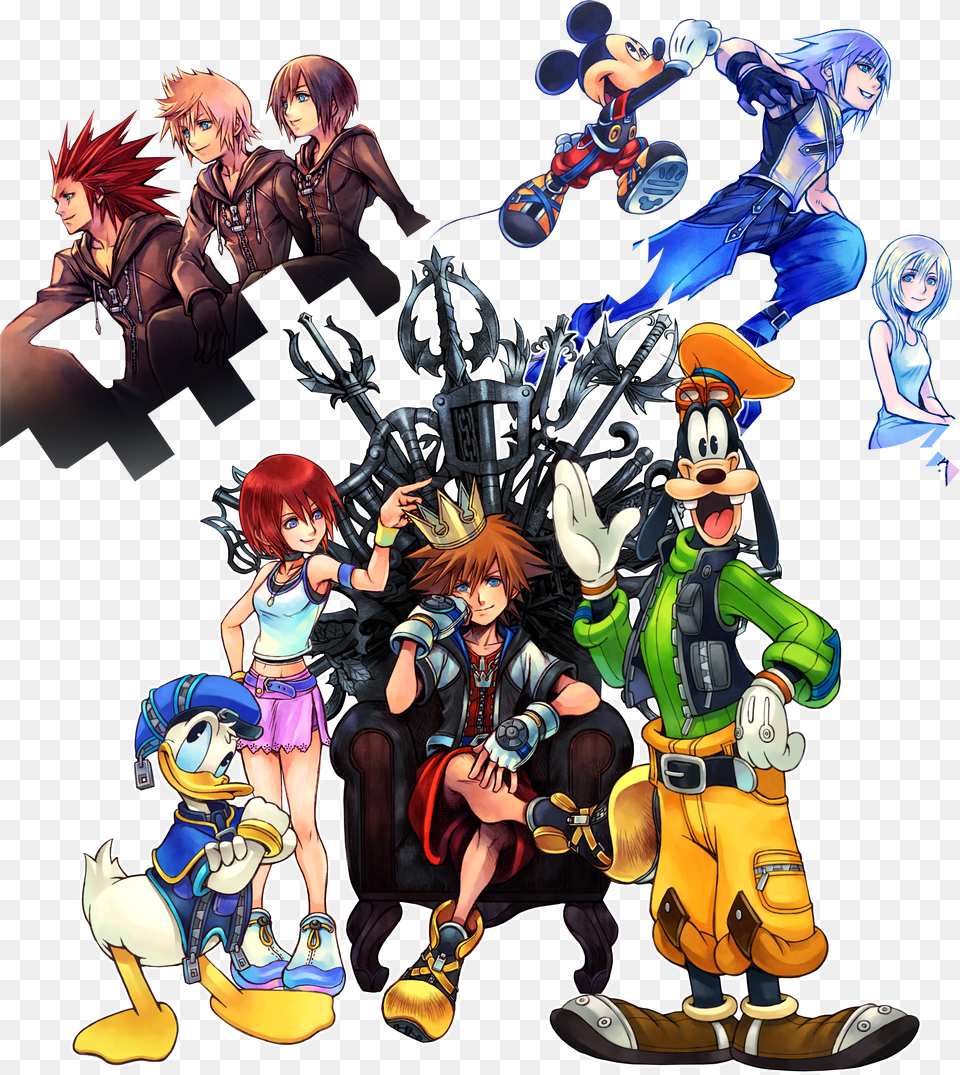 Kingdom Hearts Hd Artwork Final Mix Logo Free Png Download