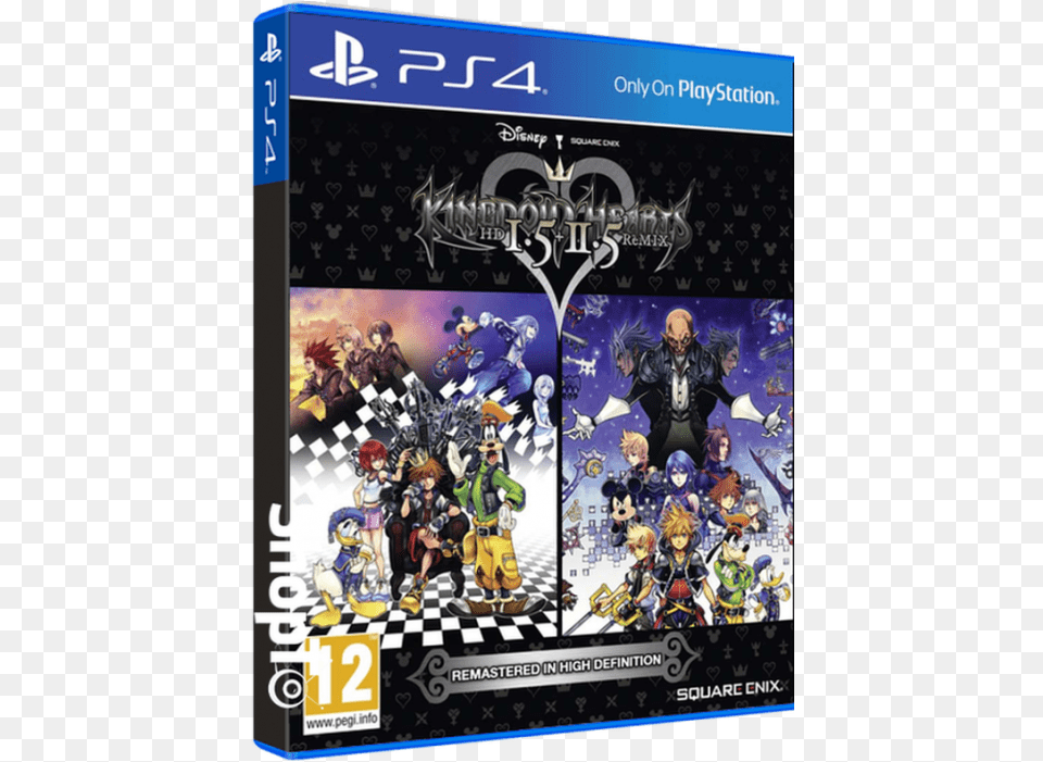 Kingdom Hearts Hd Kingdom Hearts 15 25 Game, Book, Publication, Comics, Person Png Image