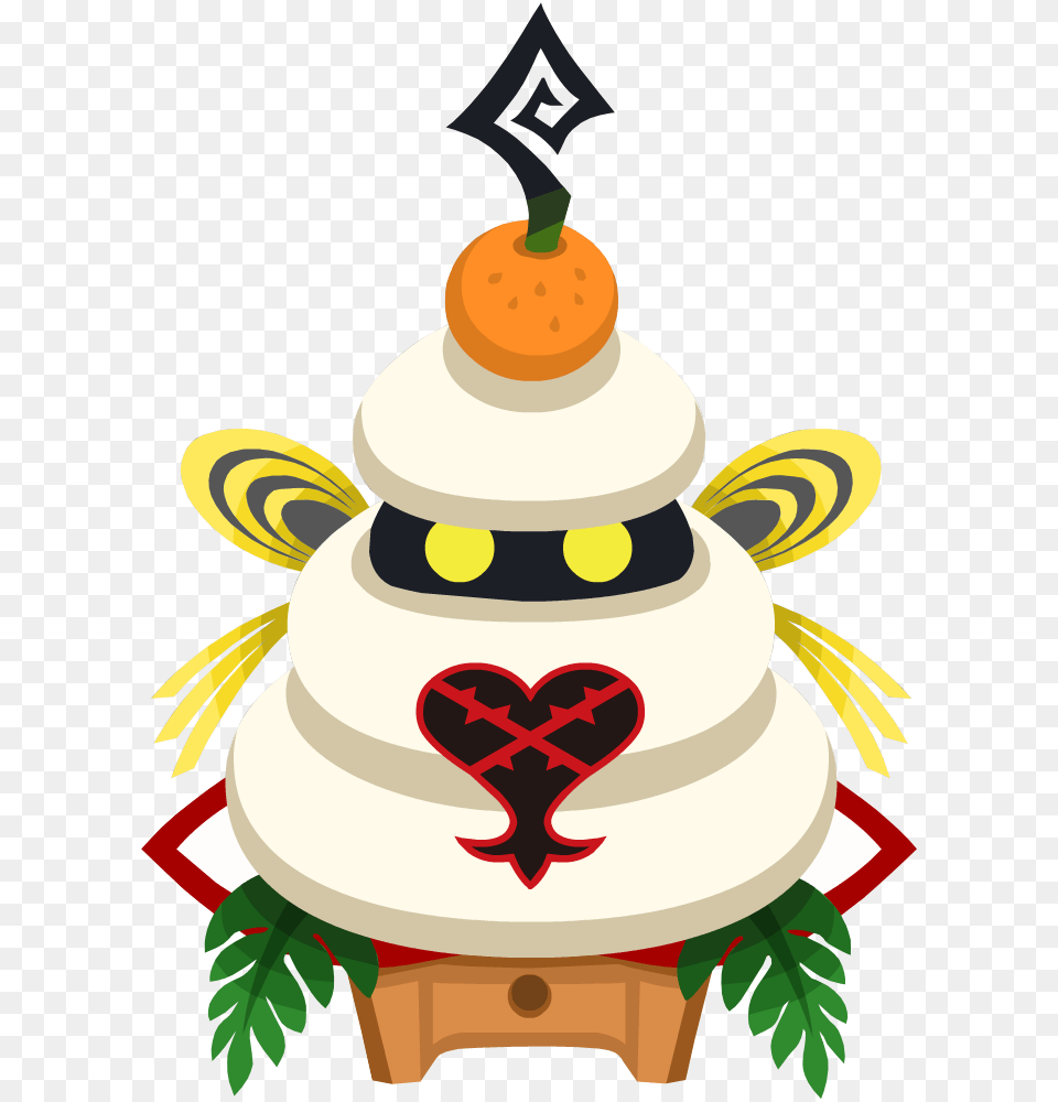 Kingdom Hearts Heartless Cake Kingdom Hearts Heartless Symbol, Dessert, Food, Birthday Cake, Cream Png Image