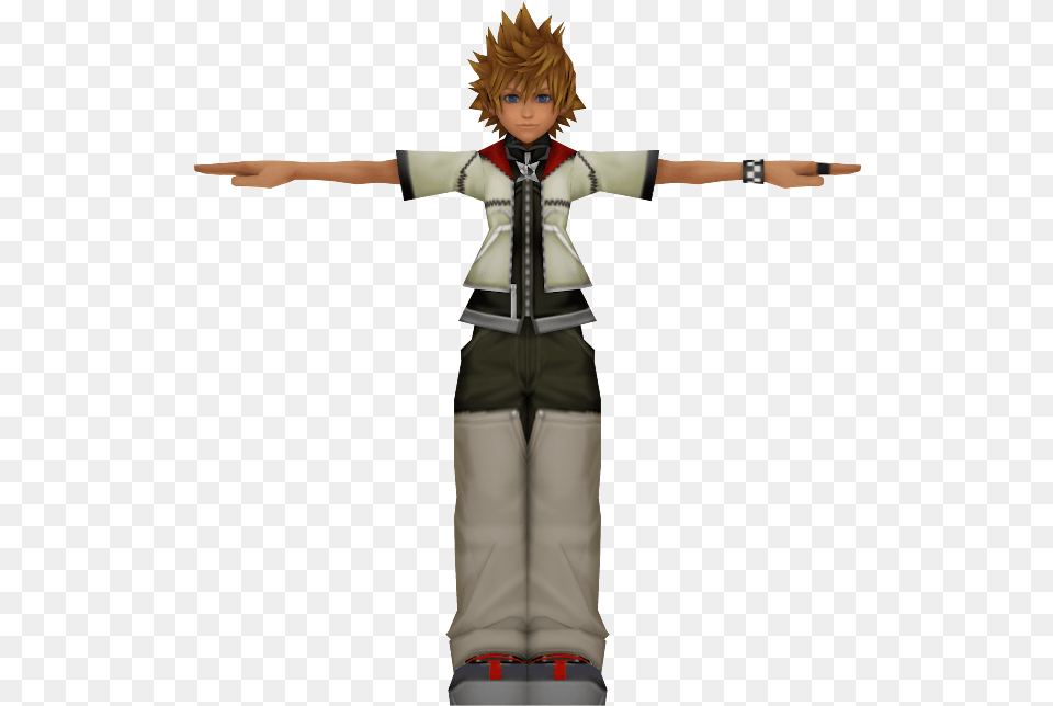 Kingdom Hearts High Poly Model, Clothing, Costume, Person, Face Png
