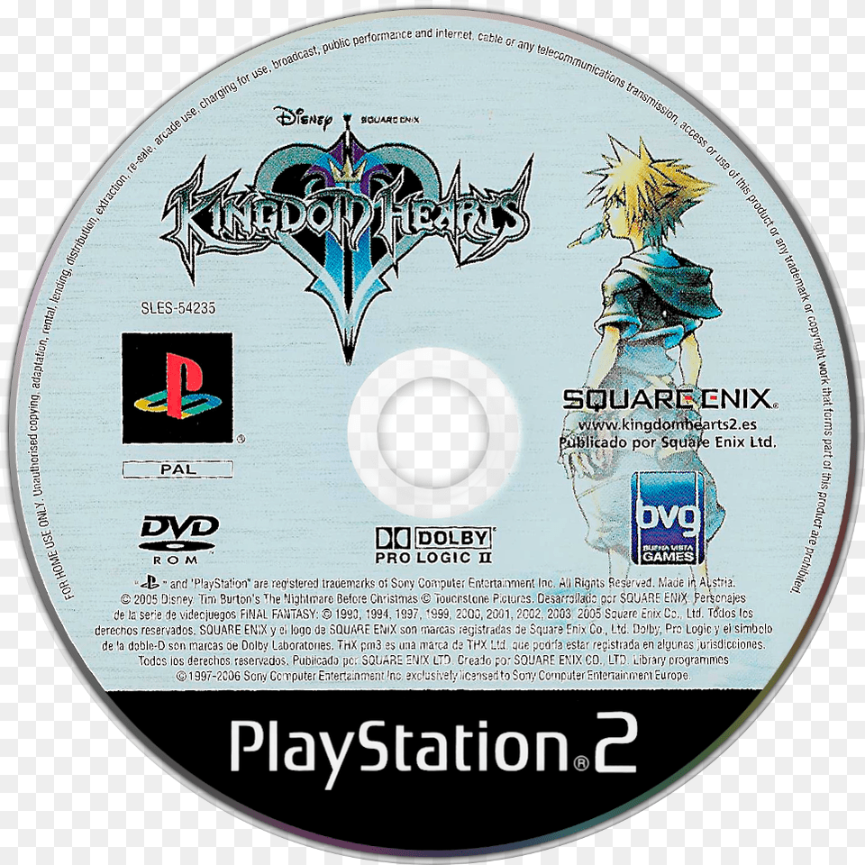 Kingdom Hearts Ii Details Kingdom Hearts 2 Playstation, Disk, Dvd, Baby, Person Free Png