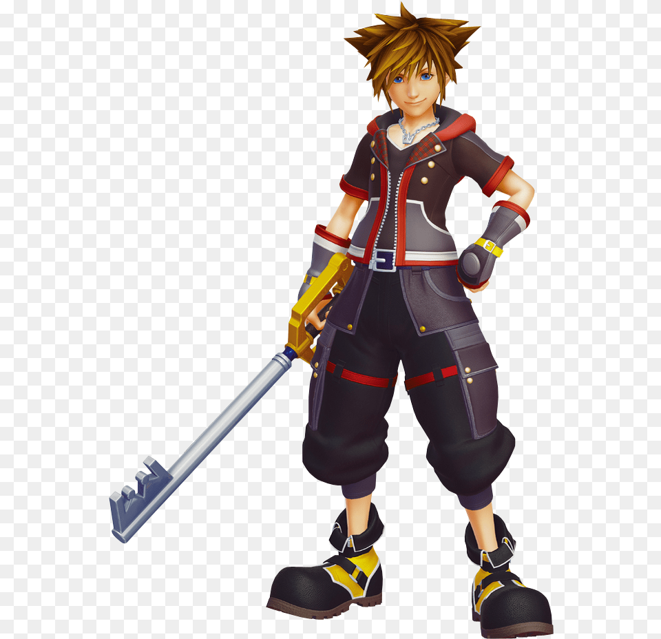 Kingdom Hearts Iii Transparent Kingdom Hearts Sora, Book, Comics, Publication, Person Free Png Download