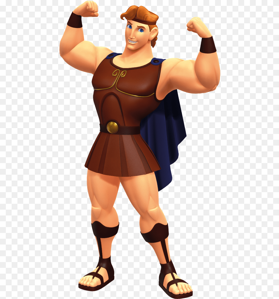 Kingdom Hearts Iii Hercules, Clothing, Costume, Person, Adult Free Transparent Png