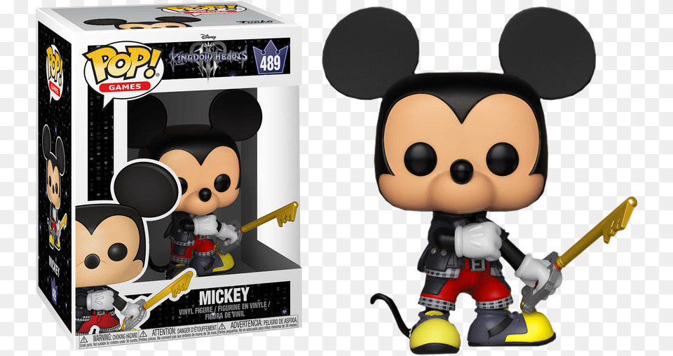 Kingdom Hearts Iii Kingdom Hearts 3 Funko Pop Mickey, Toy, Baby, Face, Head Png