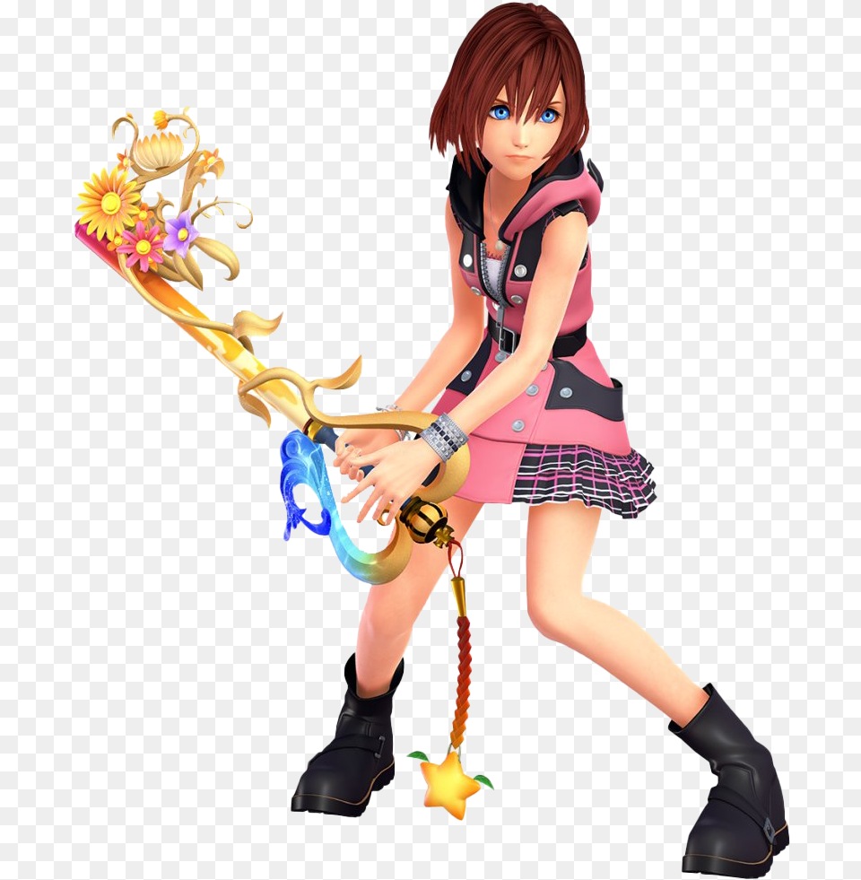 Kingdom Hearts Kairi Background Mart Kingdom Hearts 3 Kairi, Book, Comics, Publication, Girl Free Transparent Png