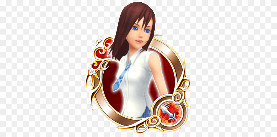 Kingdom Hearts Kairi Uniform, Adult, Book, Female, Person Free Transparent Png