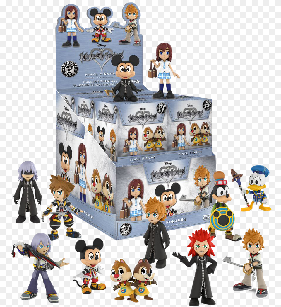 Kingdom Hearts Kingdom Hearts Pop Figures, Book, Comics, Publication, Figurine Free Png