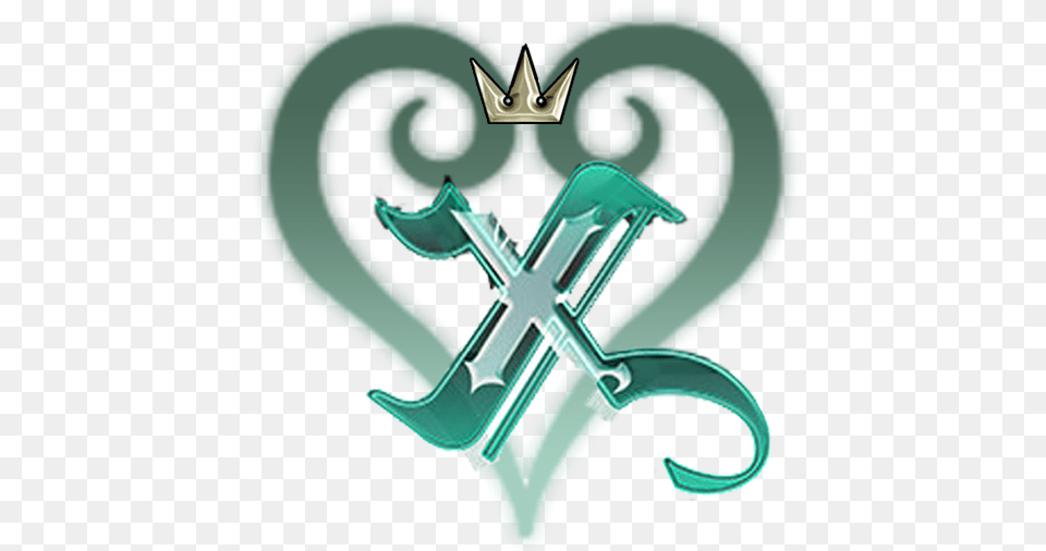 Kingdom Hearts Language, Logo, Emblem, Symbol, Weapon Free Png Download