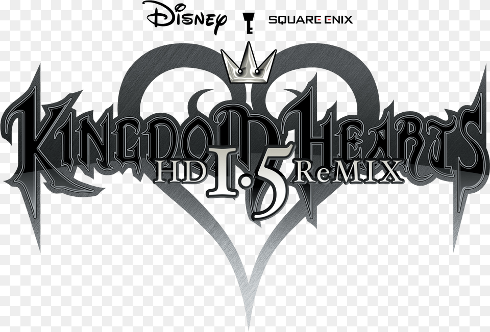 Kingdom Hearts Logo Picture Log, Symbol, Emblem Png