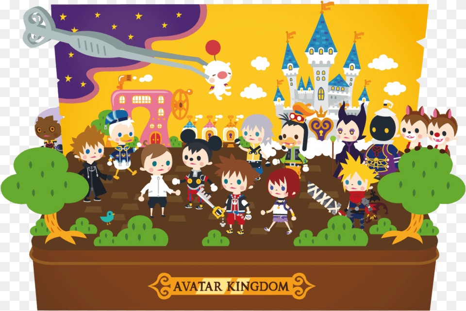 Kingdom Hearts Mobile, Person, Baby, People, Face Free Png Download