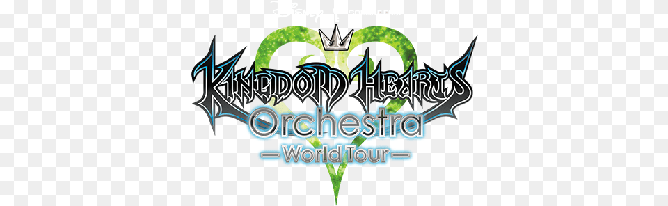 Kingdom Hearts Orchestra Kingdom Hearts Orchestra World Tour Logo, Advertisement Png Image