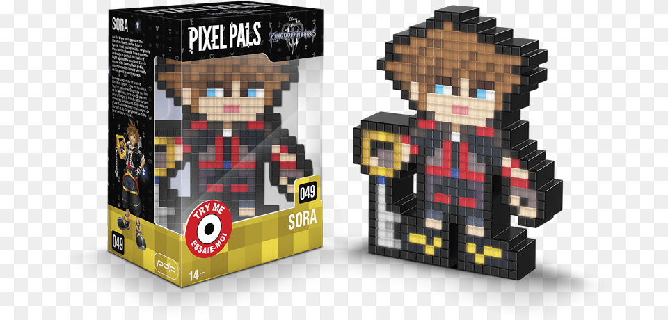 Kingdom Hearts Pixel Pals Hearts Sora, Toy, Scoreboard Free Png