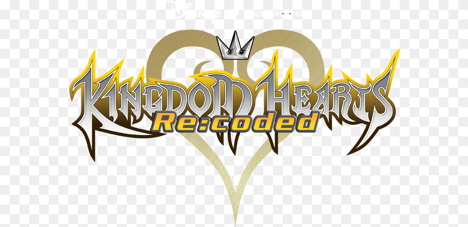 Kingdom Hearts Re Kingdom Hearts Coded, Logo, Weapon, Symbol Free Png Download