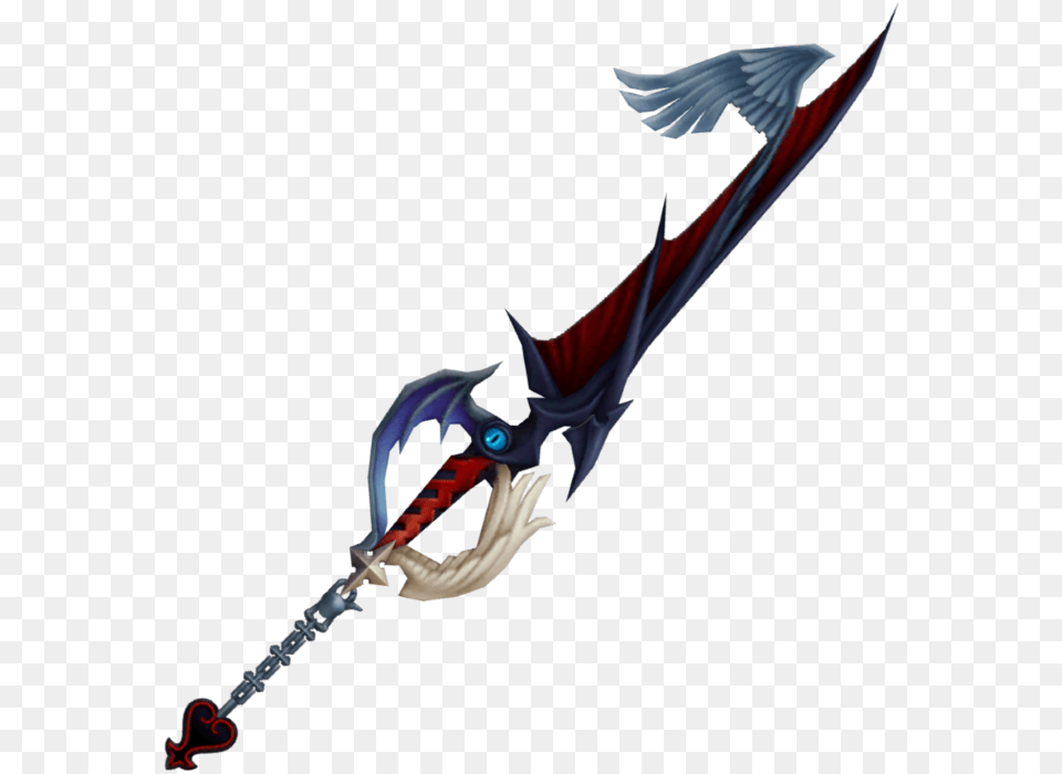 Kingdom Hearts Riku Keyblade Way To Dawn, Sword, Weapon, Blade, Dagger Free Png