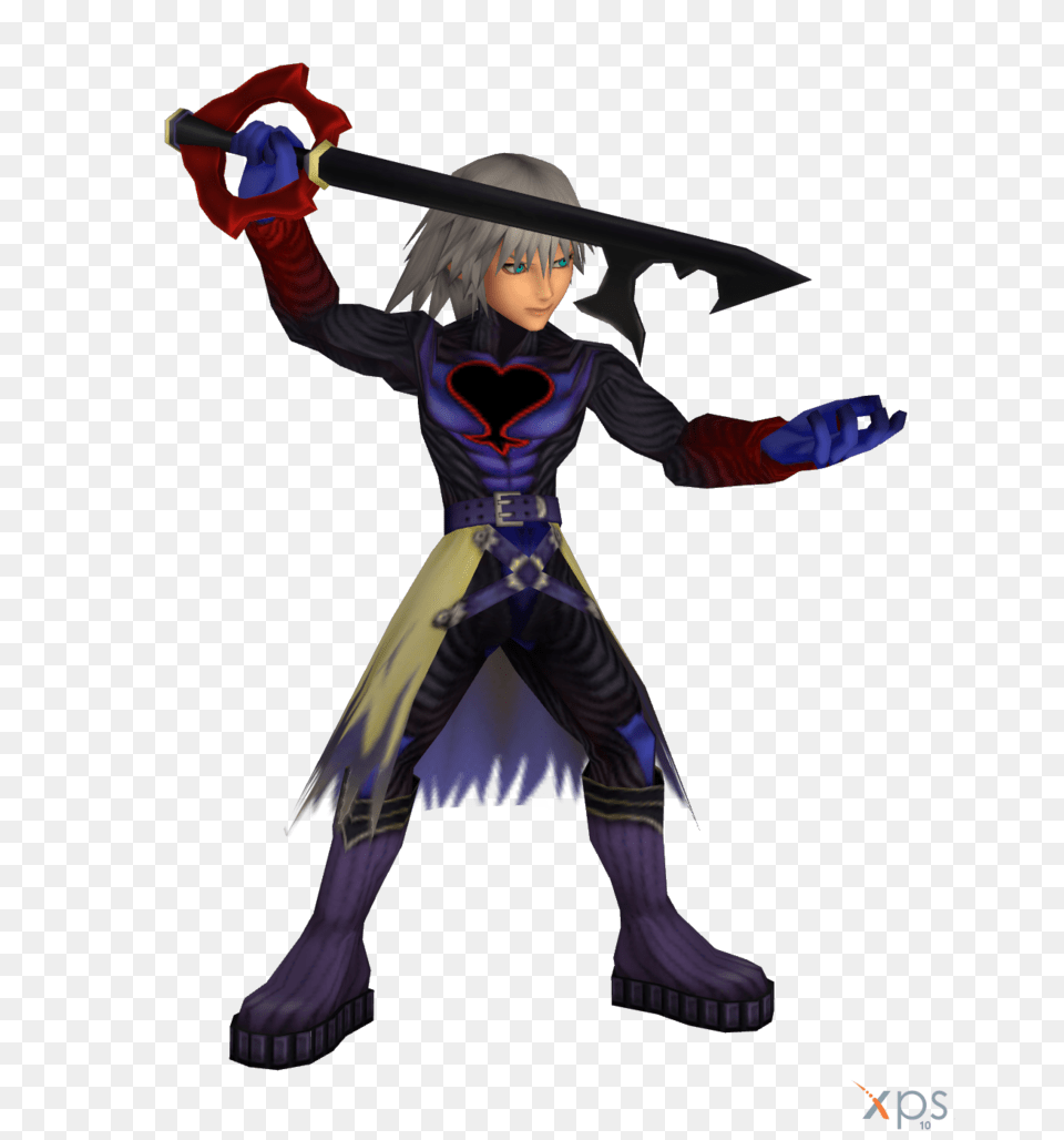 Kingdom Hearts Roxas Broke Rikus Left Wrist During Days, Person, Face, Head, Book Free Png Download