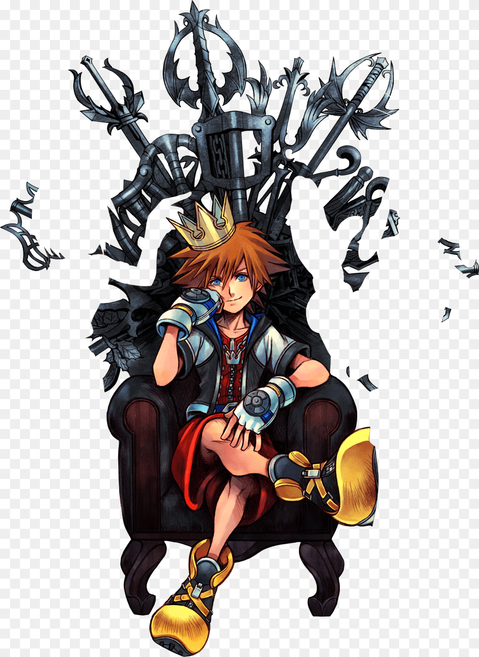 Kingdom Hearts Sora Free Png