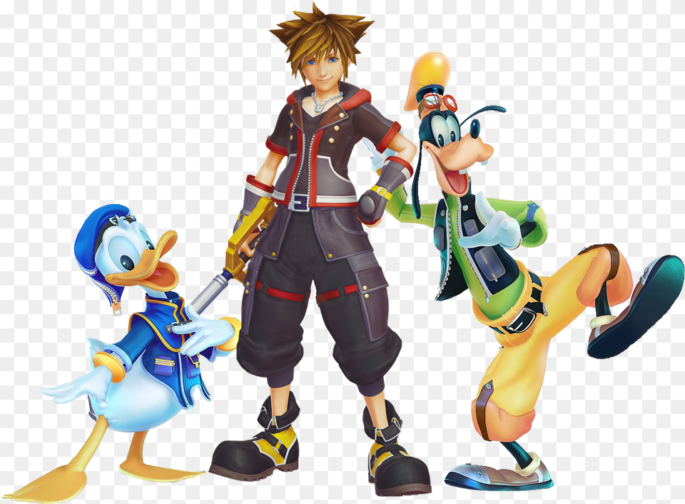 Kingdom Hearts Sora Transparent Kingdom Hearts Characters, Comics, Book, Publication, Person Png Image