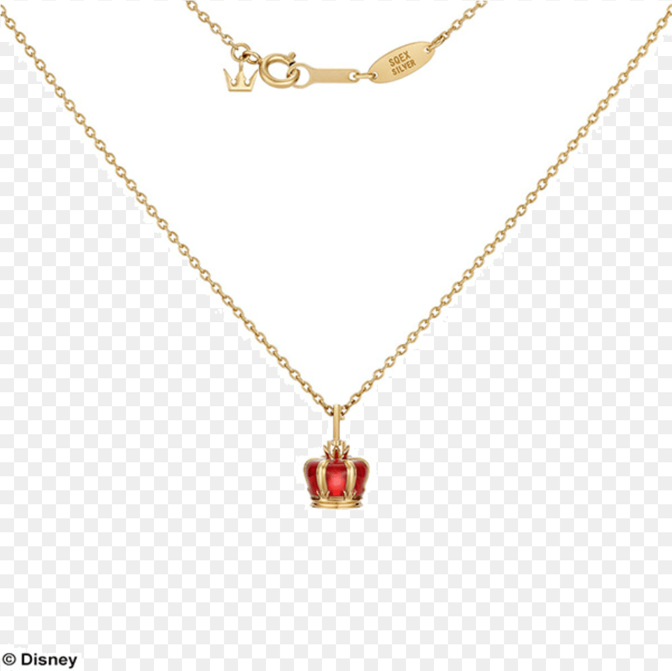 Kingdom Hearts Square Enix Silver Necklace Gold Crown Necklace, Accessories, Jewelry, Pendant Free Transparent Png
