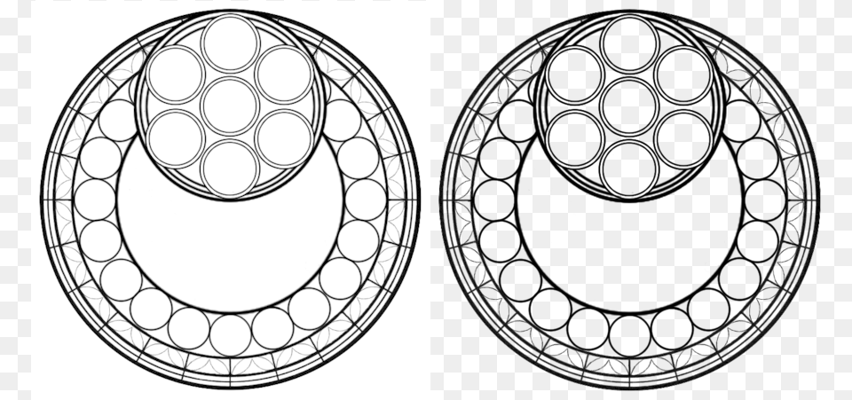 Kingdom Hearts Stained Glass Clipart Window Kingdom Kingdom Hearts Stained Glass, Machine, Spoke, Wheel, Alloy Wheel Png Image